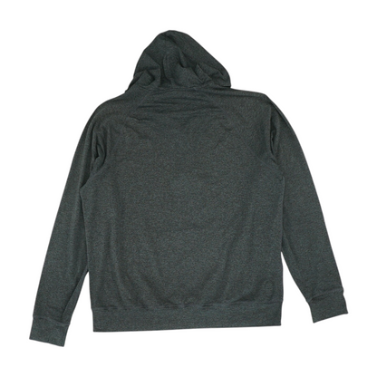 Gray Solid 1/4 Zip Pullover