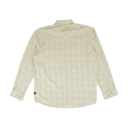 Yellow Plaid Long Sleeve Button Down