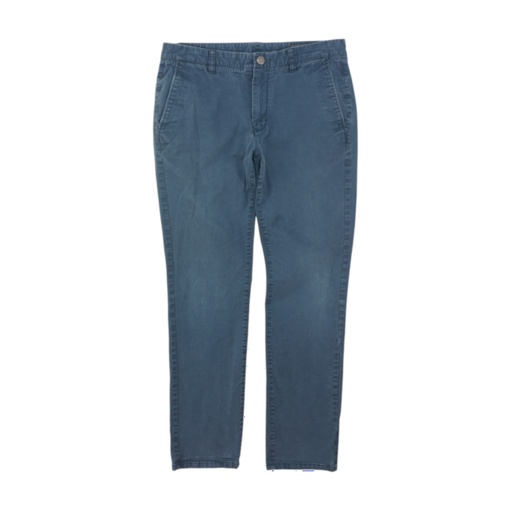 Blue Tapered Pants