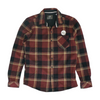 Maroon Plaid Flannel Button Down