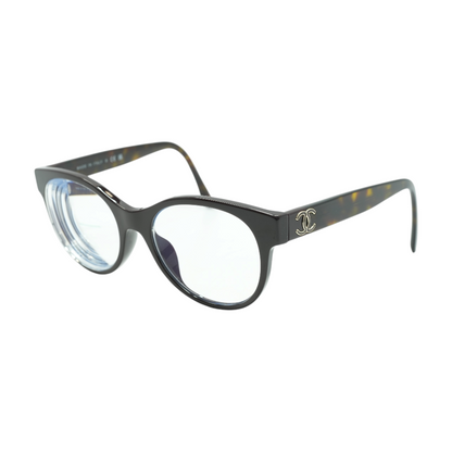 Brown 3471-A Round Prescription Eyewear