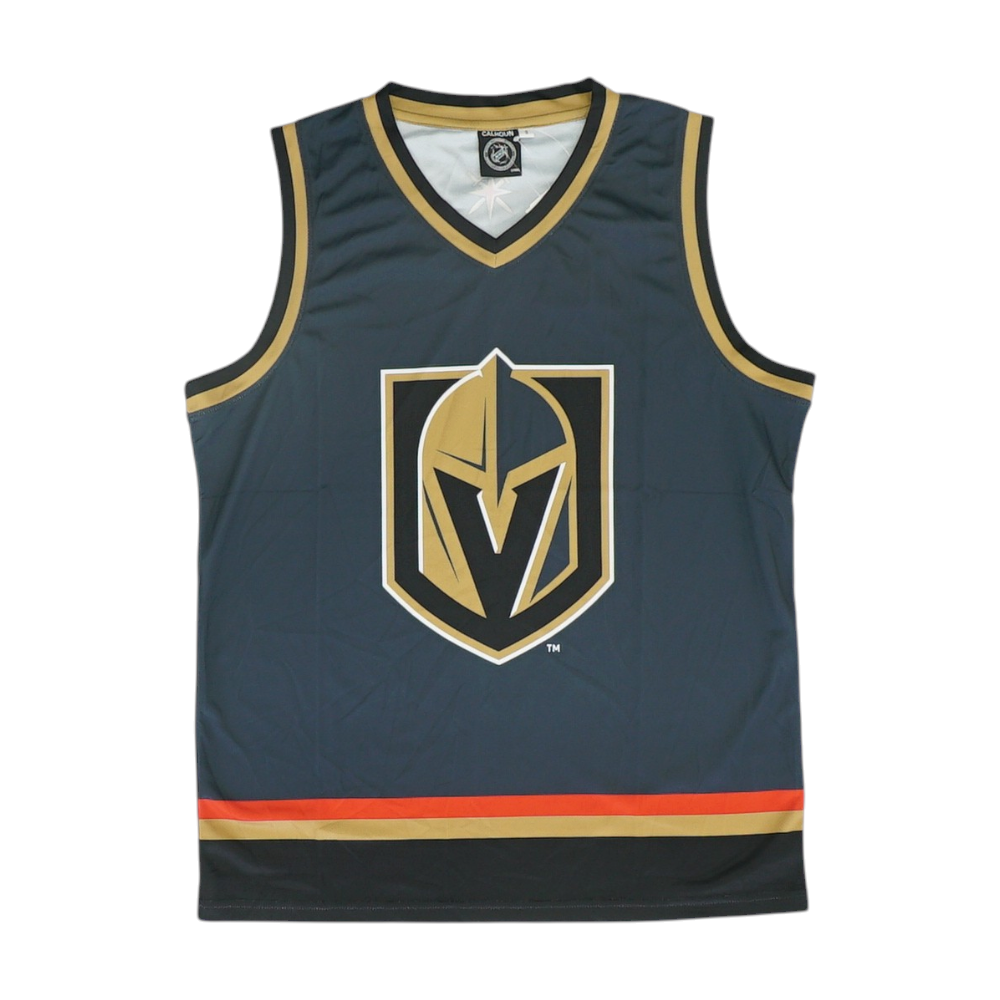 Gray Vegas Golden Knights Solid Active Tank