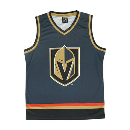 Gray Vegas Golden Knights Solid Active Tank