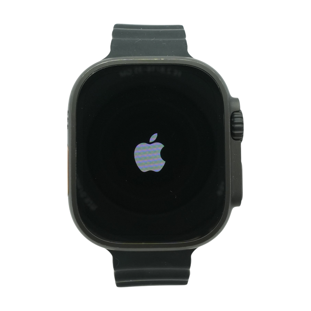 49mm Ultra 2 Black Smartwatch Black Band M/L