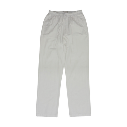 White Regular Pants