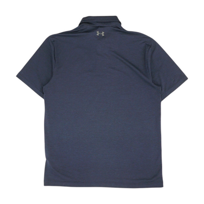 Navy Solid Short Sleeve Polo