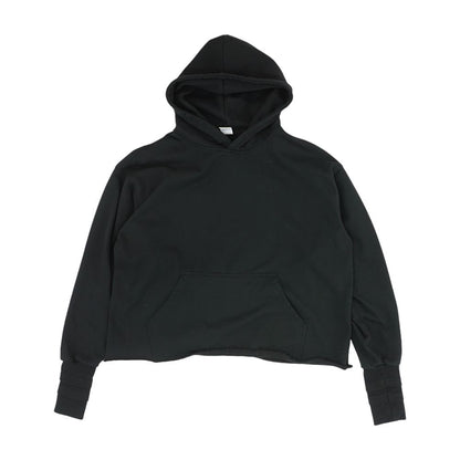 Black Solid Hoodie