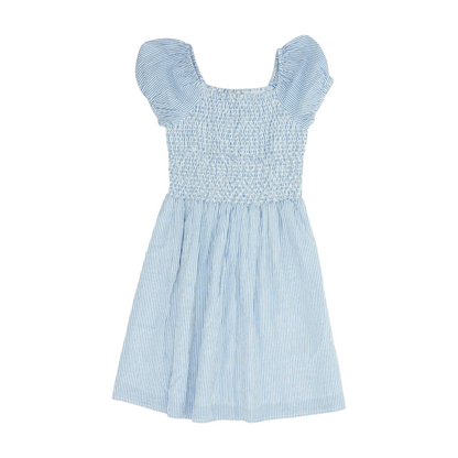Blue Striped Dress