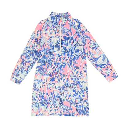Blue Print Dress