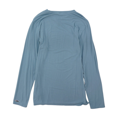 Blue Solid Active T-Shirt
