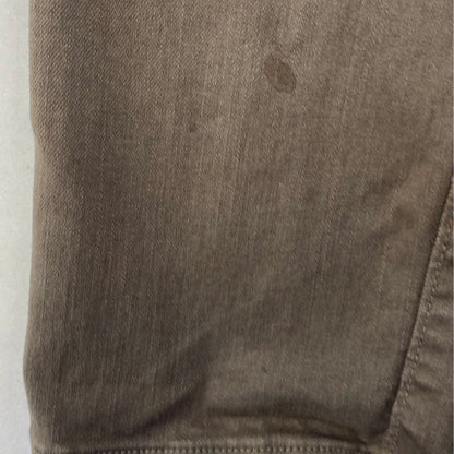 Gray Cropped Regular Jeans