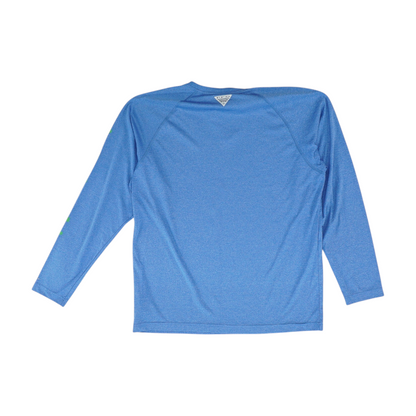 Blue Solid Active T-Shirt