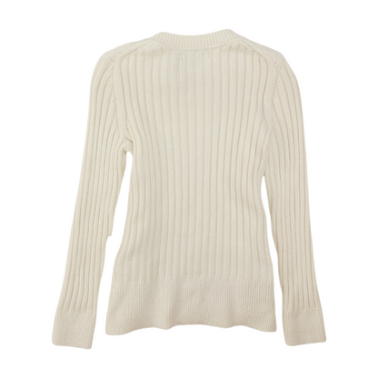 White Pullover Sweater