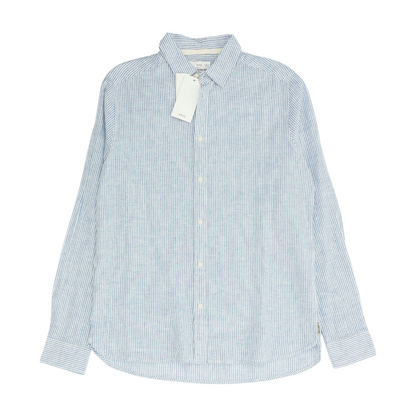 Blue Striped Button Down