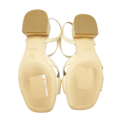 Tan Heeled Sandals