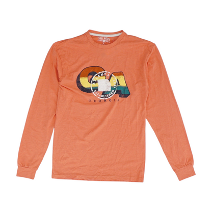 Coral Solid T-Shirt