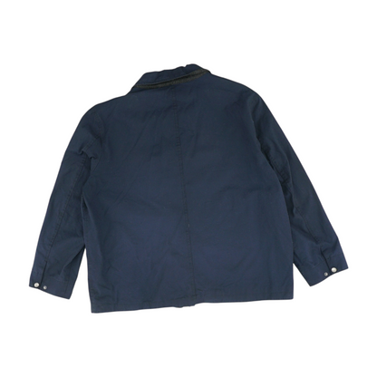 Navy Solid Jacket