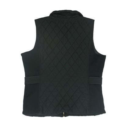 Black Solid Vest