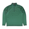 Green Solid 1/4 Zip Pullover