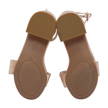 Ava Dress Gold Sandals