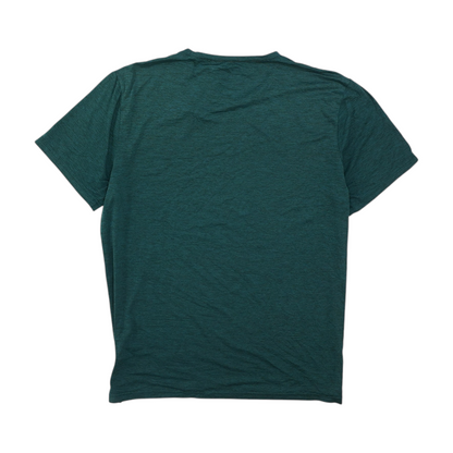 Green Solid Active T-Shirt