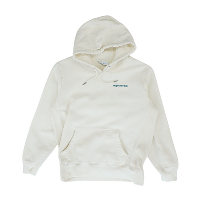 Ivory Solid Hoodie Pullover