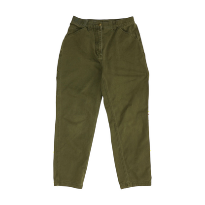 Green Regular Jeans