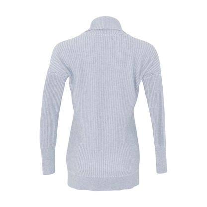 Gray Cardigan Sweater
