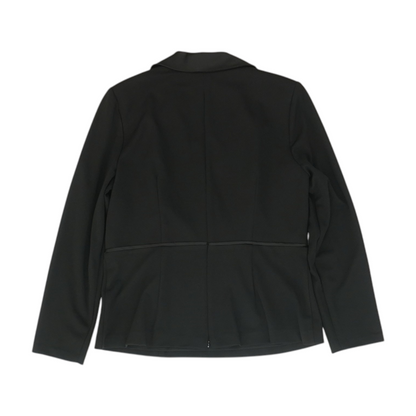 Black Solid Blazer