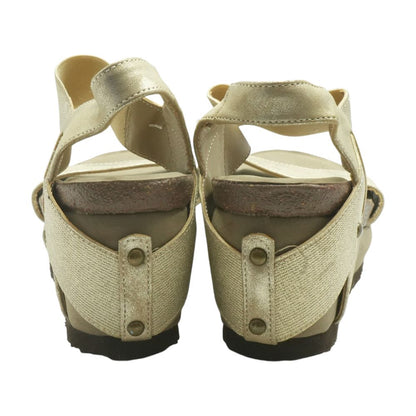 Gold Platform Heels