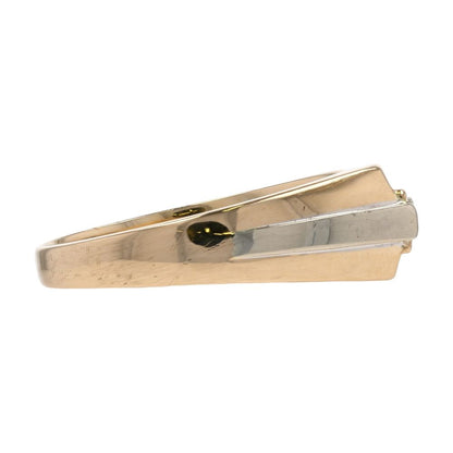 1/2 Ct 14K Gold Three Diamond Raised Wedding Band