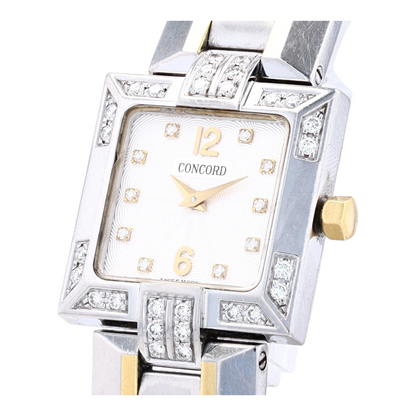 La Scala Stainless Steel Diamond Watch