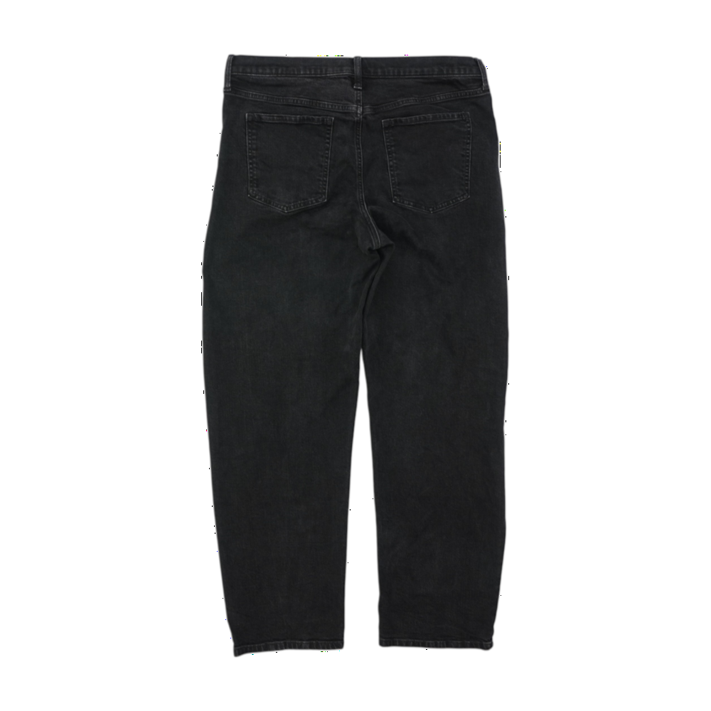 Black Tall Wide Leg Jeans