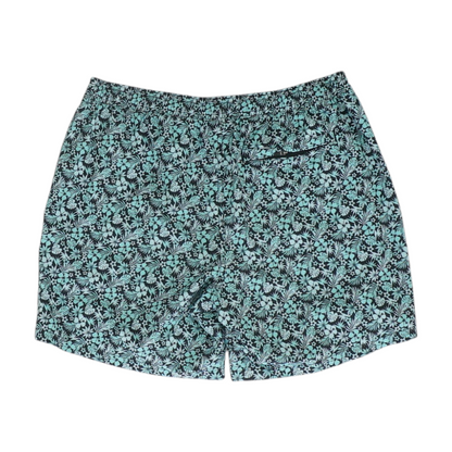 Green Floral Swim Bottom