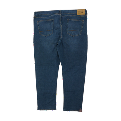 Navy Straight Jeans