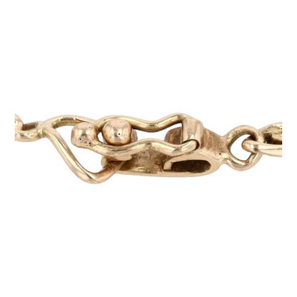 18K Yellow Gold Chain Bracelet