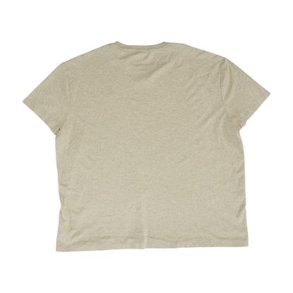 Tan Solid T-Shirt