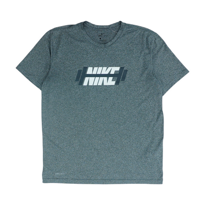 Gray Solid Active T-Shirt