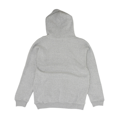Gray Solid Hoodie Pullover