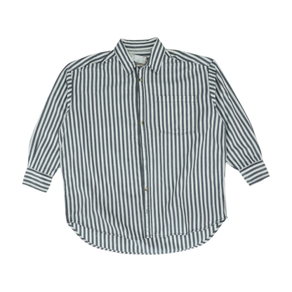 White Striped Button Down