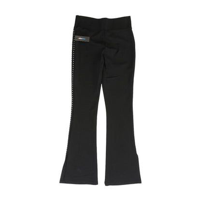 Black Solid Dress Pants
