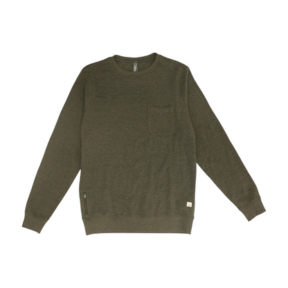 Gray Solid Sweatshirt Pullover