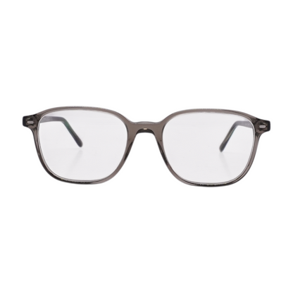 Gray Leonard Square Prescription Eyewear