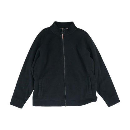 Black Solid Lightweight Jacket