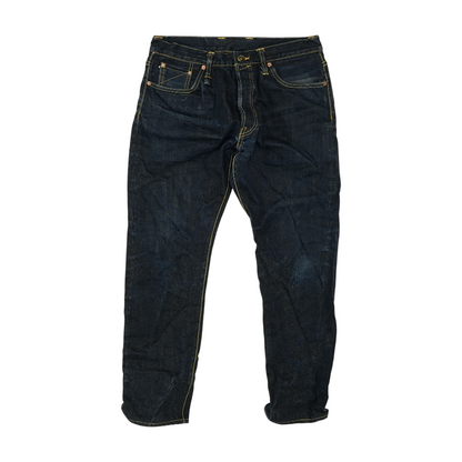 Navy Straight Jeans
