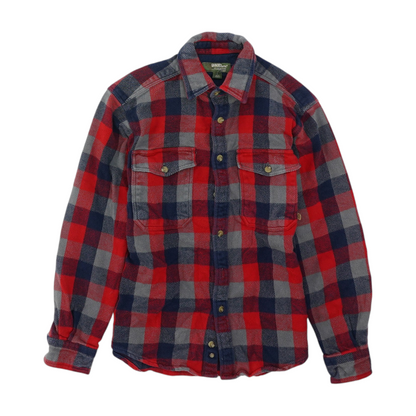Red Check Flannel Button Down
