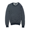 Navy Tall Striped Pullover Sweater