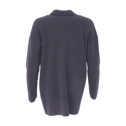 Charcoal Cardigan Sweater