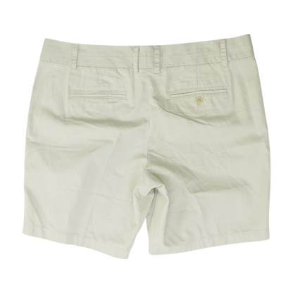 Khaki Solid Chino Shorts