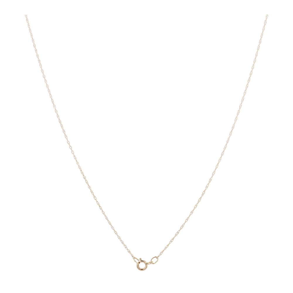 14K Yellow Gold Pendant Necklace